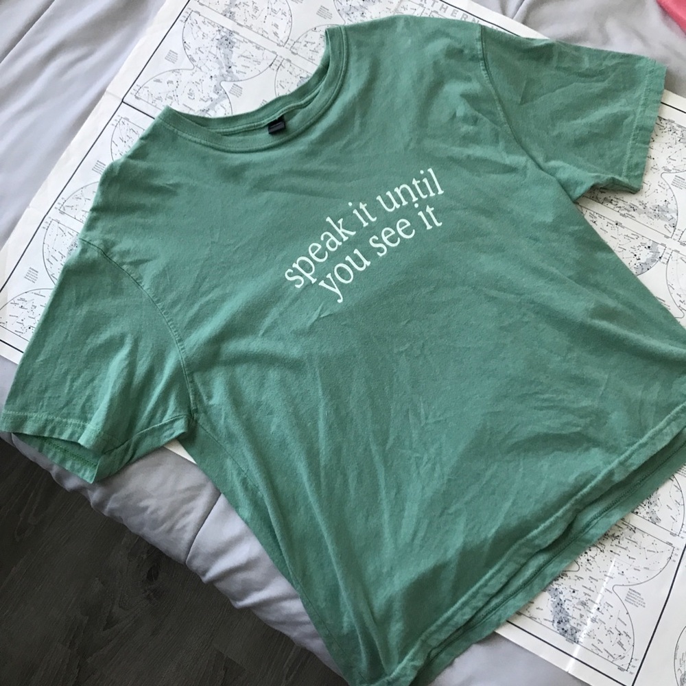 👻 Lonely Ghost Speak it Until You See It Tee